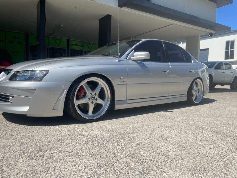 Holden Commodore with 20-inch Walkinshaw wheels