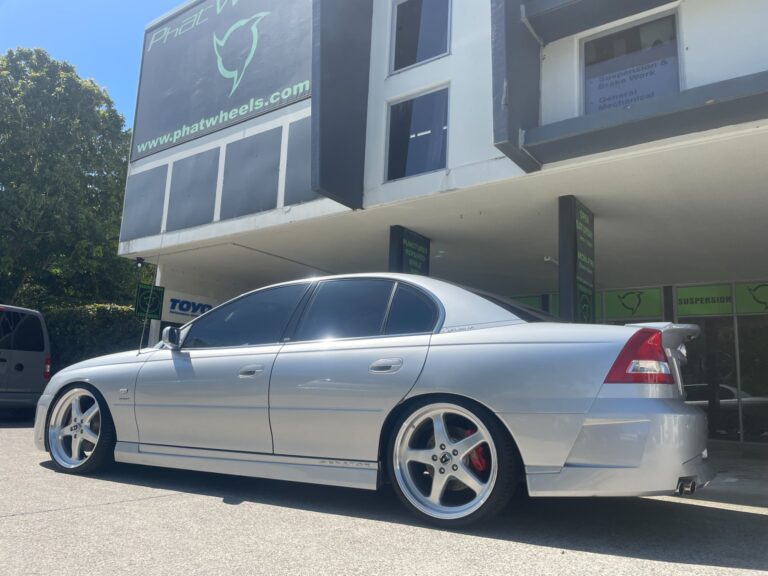 Holden Commodore with 20-inch Walkinshaw wheels