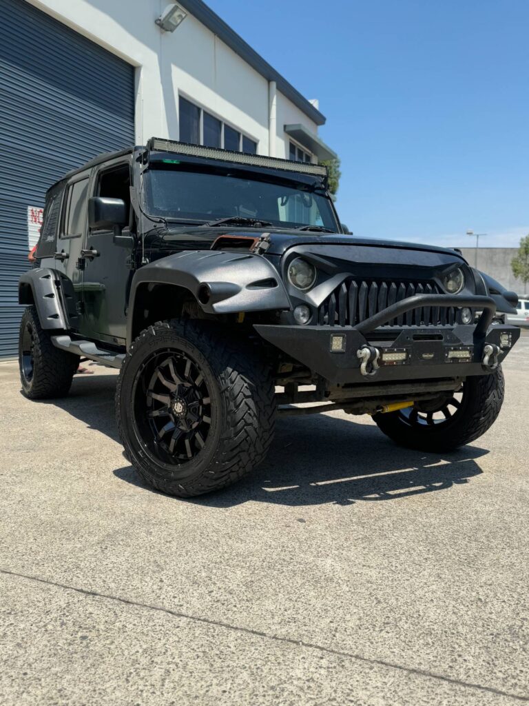BLACK ROCK PREDATOR GLOSS BLACK TINTED