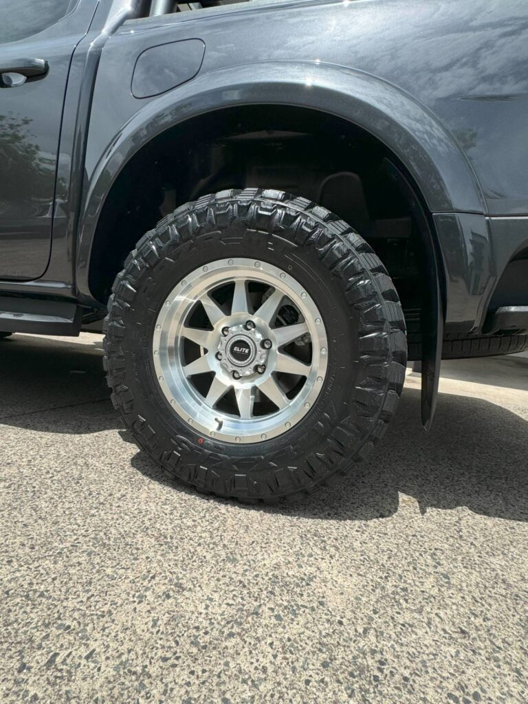 Next Gen Ranger with Elite wheels, Utemart flares and Oztec 2-inch lift