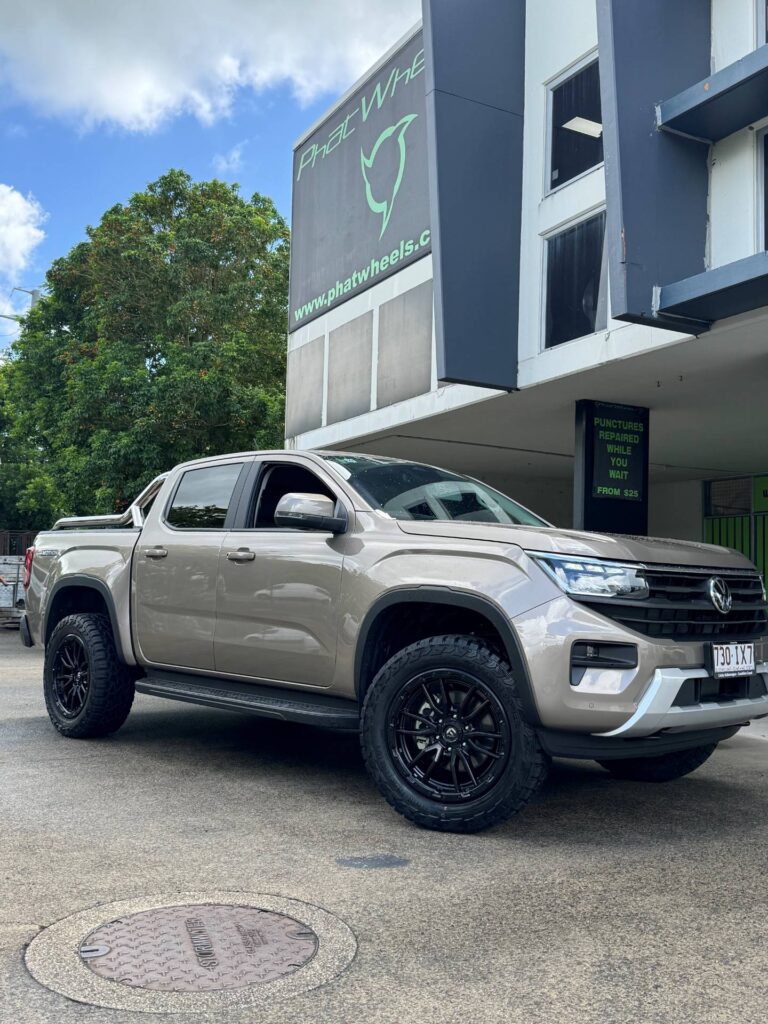 VW Amarok with Fuel Rebel wheels and Venom Power Trail Hunter R/T tyres