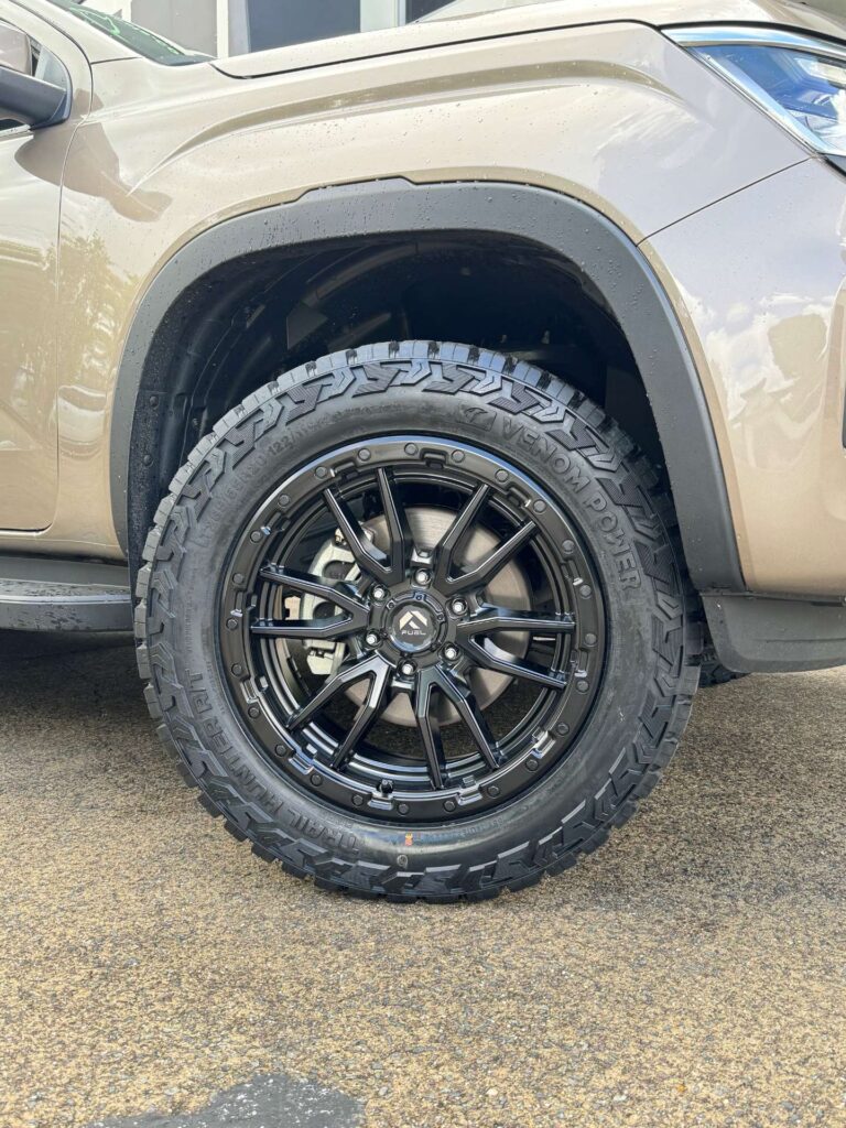 VW Amarok with Fuel Rebel wheels and Venom Power Trail Hunter R/T tyres