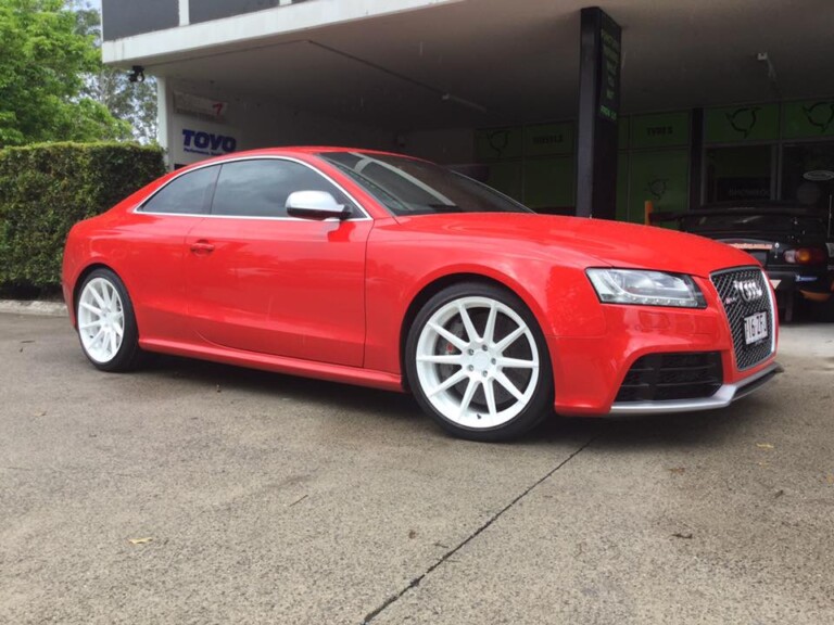 Audi with 20-inch Koya SF04 wheels