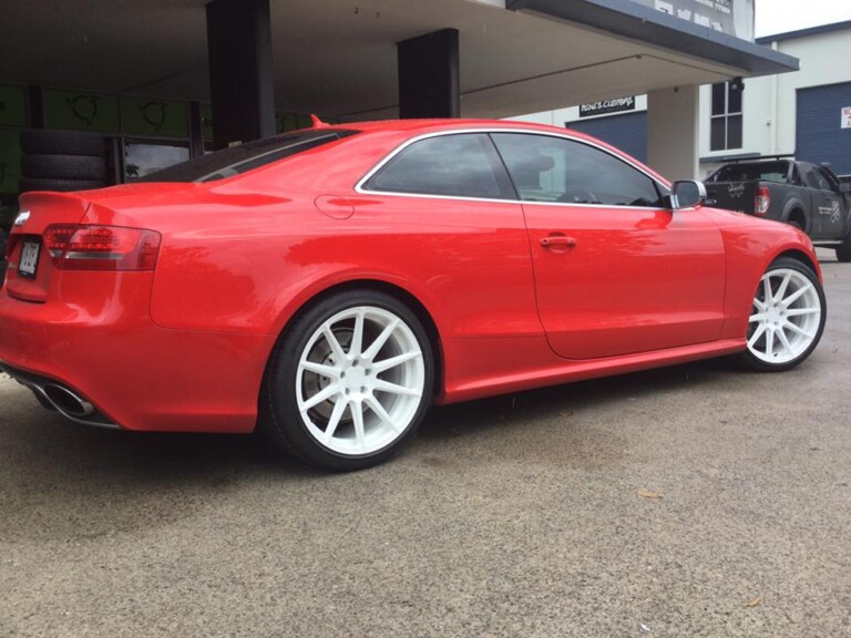 Audi with 20-inch Koya SF04 wheels