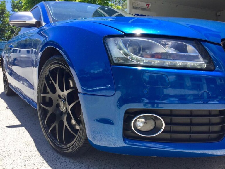 Audi S5 with 19-inch SSW M-Spec wheels and Goodride SA-07 tyres