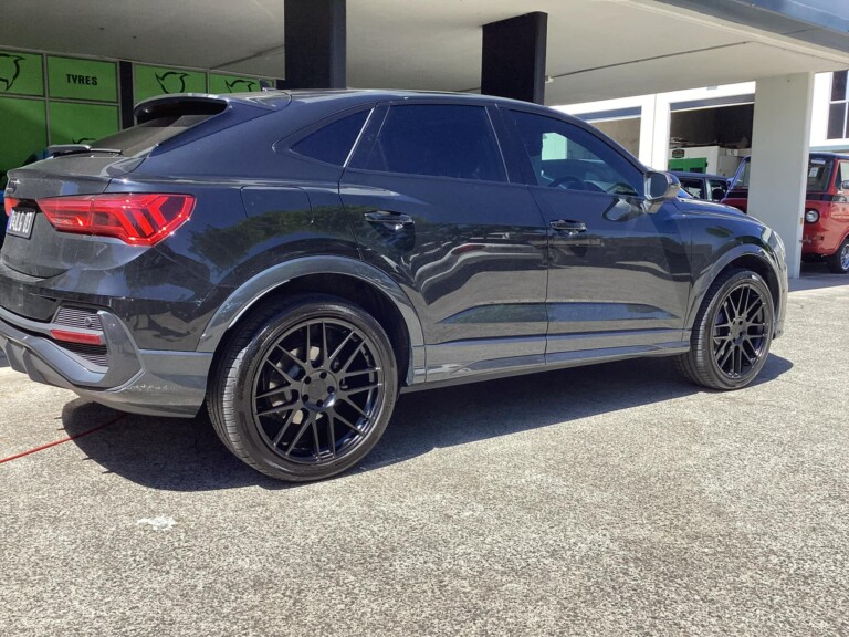 Audi with 20-inch TSW wheels and Hankook tyres