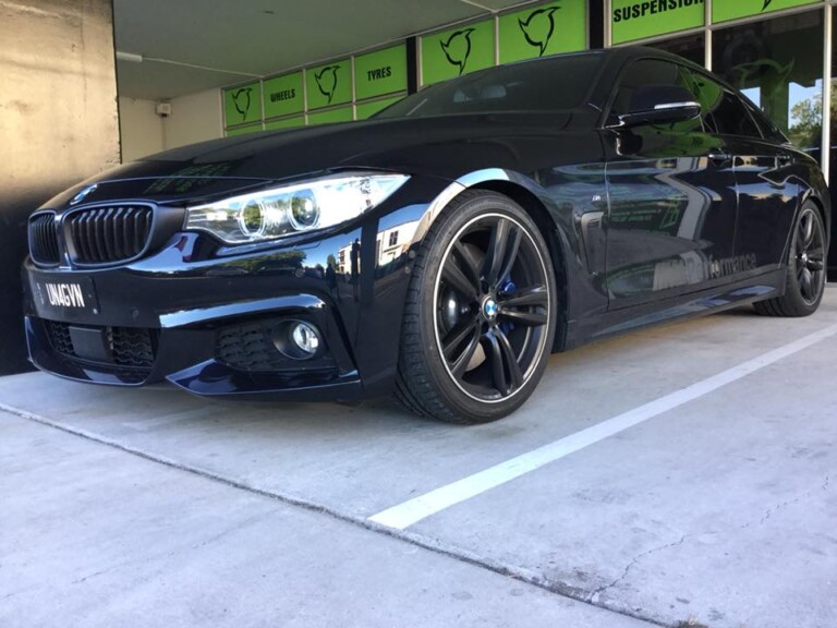 BMW fitted with XYZ coilovers
