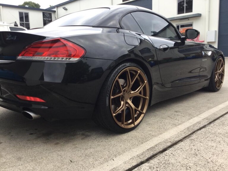 BMW Z4 with highland bronze 20-inch Koya wheels