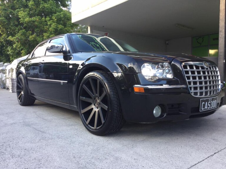 Chrysler 300C with 22-inch DUB wheels