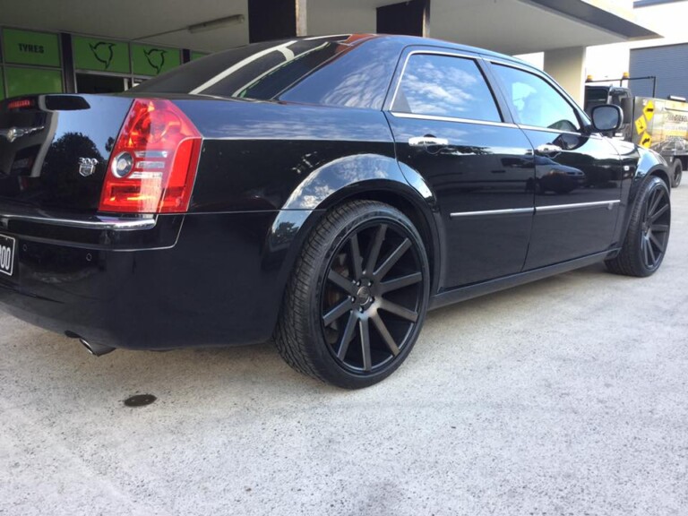 Chrysler 300C with 22-inch DUB wheels