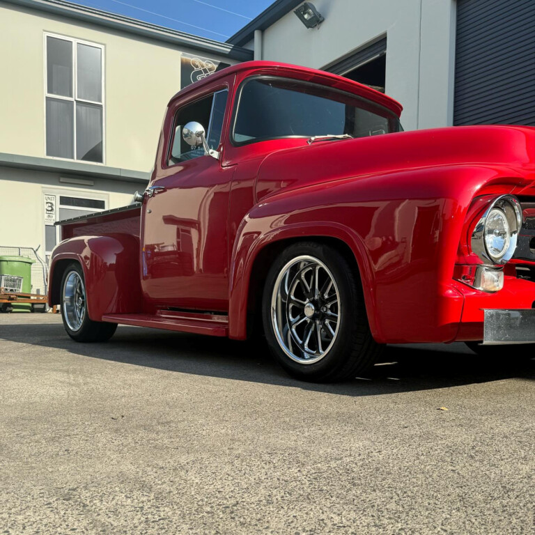 Classic Ford F100 with US Mags Rambler wheels and Pirelli P Zero tyres