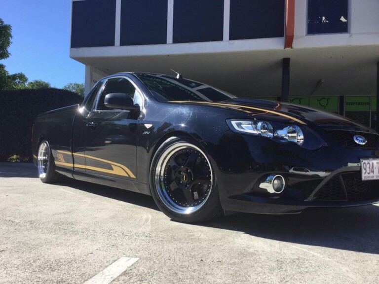 FG Falcon ute with 3-piece Simmons FR wheels