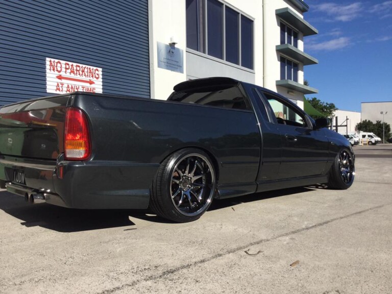 Falcon ute with 19-inch Aodhan wheels