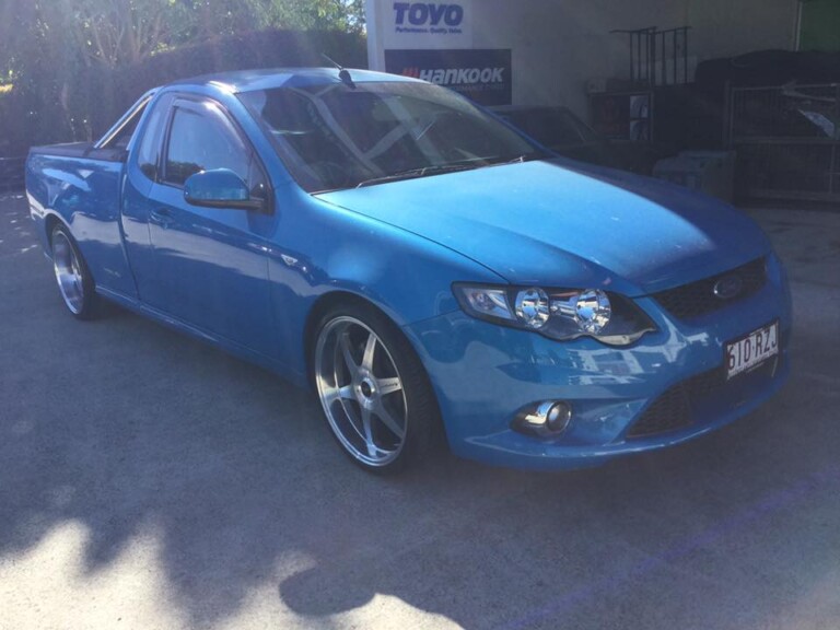 FG Falcon XR6 with 20-inch MK Motorsport wheels