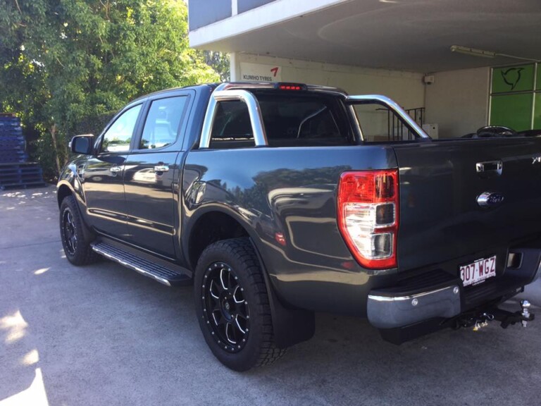 Ford Ranger with 20-inch ATX Ammo wheels and Nitto Terra Grappler tyres