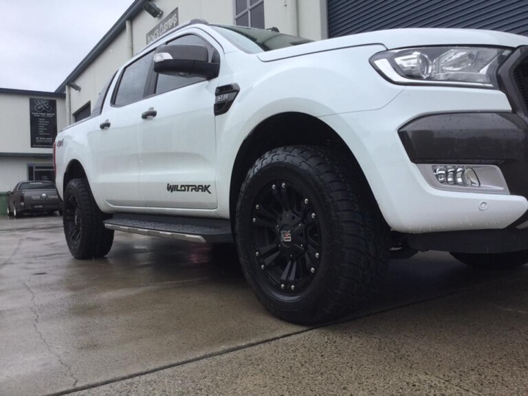 Ford Ranger with 18-inch KMC Monster wheels and Nitto Terra Grappler tyres