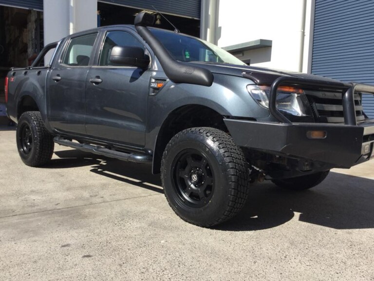 Ford Ranger with 2-inch lift and 17-inch ATX Chamber II wheels with Nitto Terra Grappler tyres