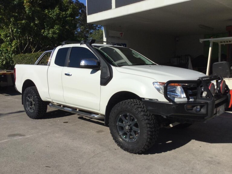 Ford Ranger tyre size upgrade to Nitto Trail Grappler
