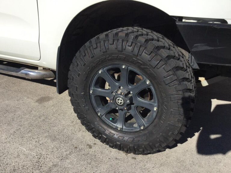 Ford Ranger tyre size upgrade to Nitto Trail Grappler