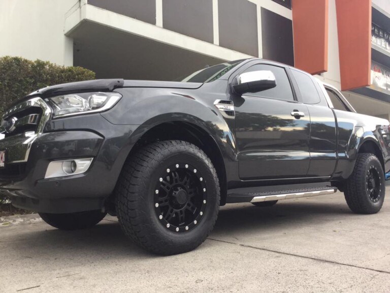 Ford Ranger with Pro Comp 31 wheels and Nitto Terra Grappler tyres
