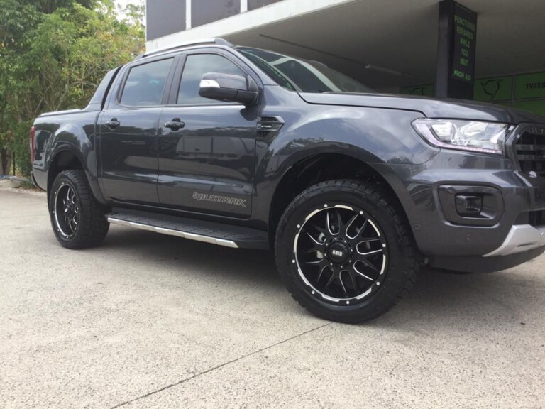 Ford Ranger Wildtrak with 20-inch Grid GD02 wheels and Nitto Terra Grappler tyres