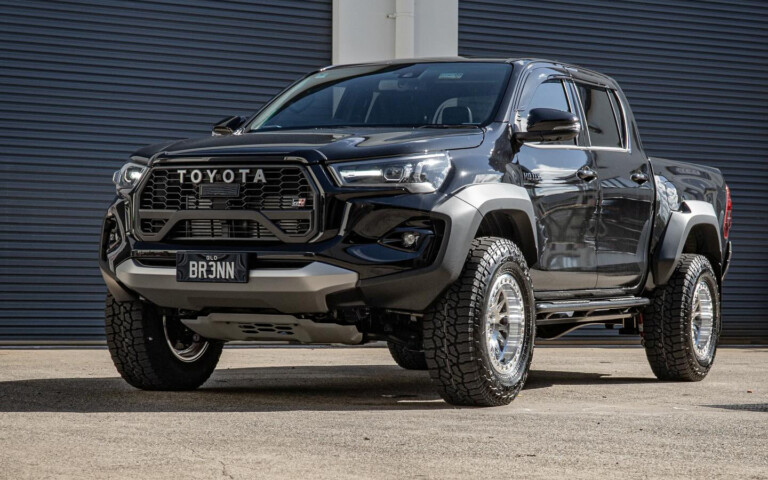 GR Hilux with KMC KM445 Impact wheels, Falken Wildpeak AT3W tyres and EFS lift kit