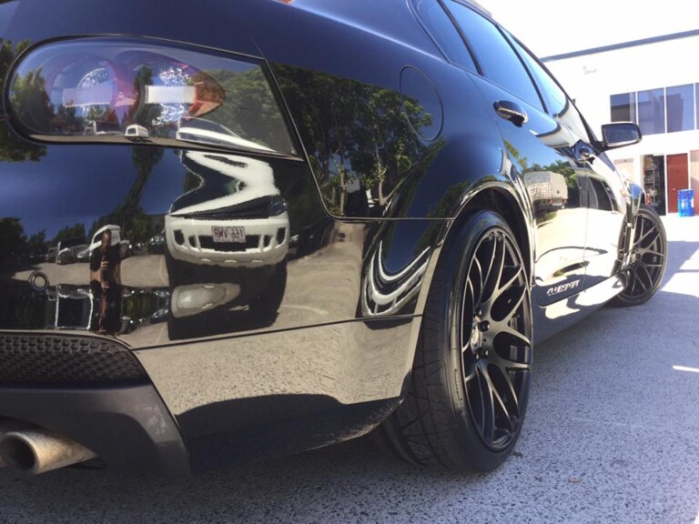 Holden Clubsport R8 with staggered 20-inch SSW M-Spec wheels and Nitto Invo tyres