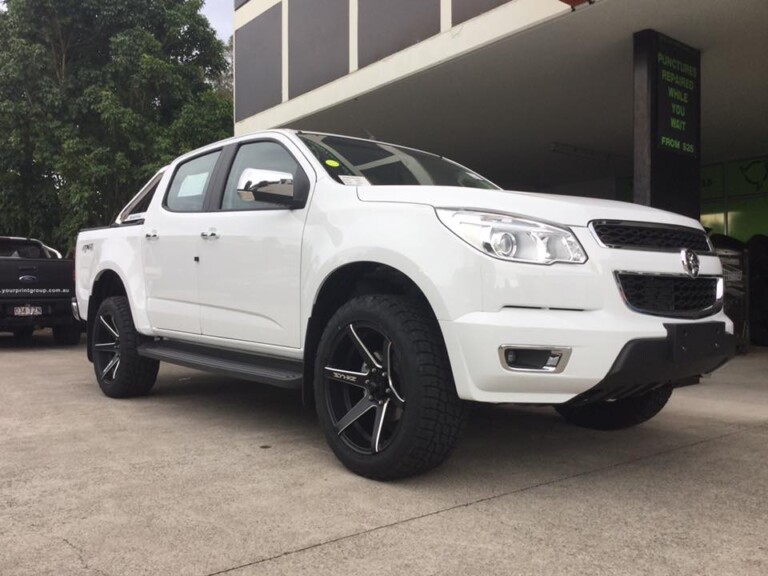 Holden Colorado with 20-inch Lenso Zeus wheels and Nitto Terra Grappler tyres