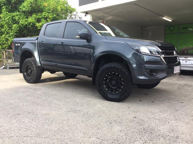 Holden Colorado with 16-inch CSA wheels and Nitto Ridge Grappler tyres