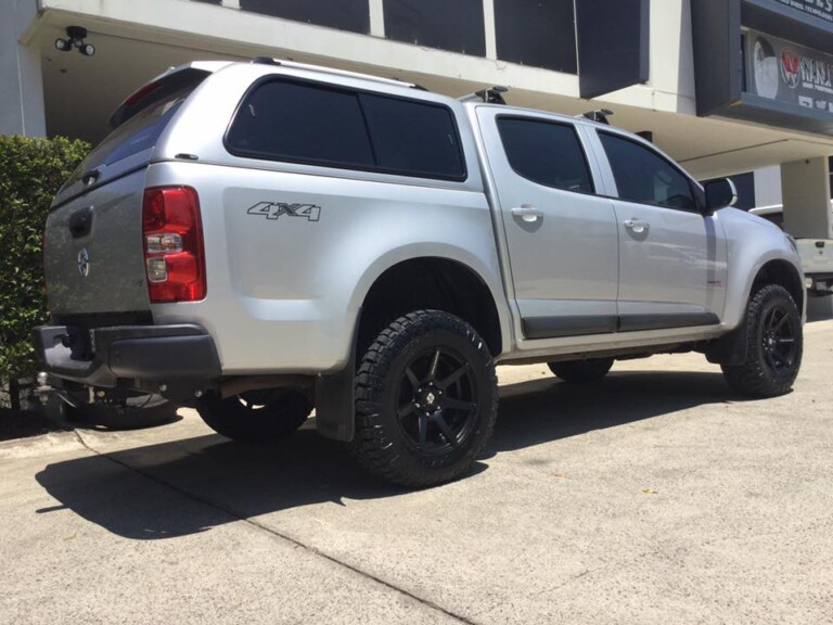 Holden Colorado with 17-inch Diesel Avalanche wheels, Nitto Ridge Grappler tyres and Oztec 2-inch lift