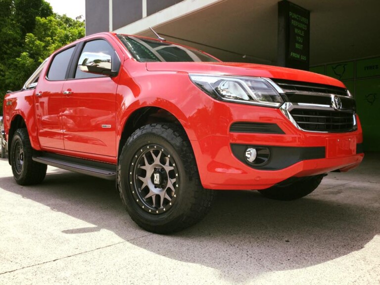 Holden Colorado with 18-inch XD Bully wheels and Nitto Terra Grappler tyres