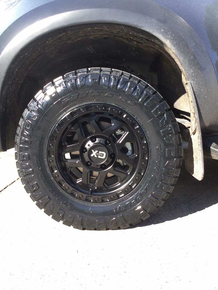 Holden Colorado with 17-inch XD RG2 wheels and Nitto Ridge Grappler tyres