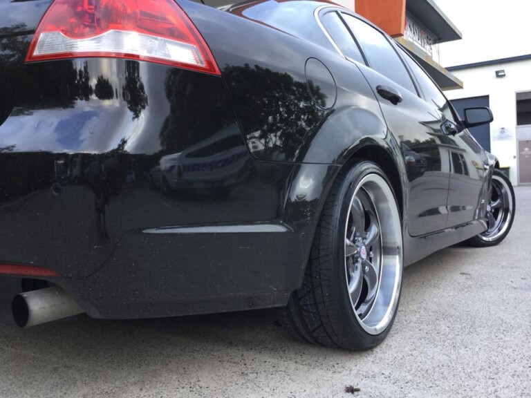 Holden Commodore with 20-inch Crossfire Retro wheels and Nitto Invo tyres