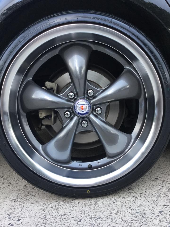 Holden Commodore with 20-inch Crossfire Retro wheels and Nitto Invo tyres