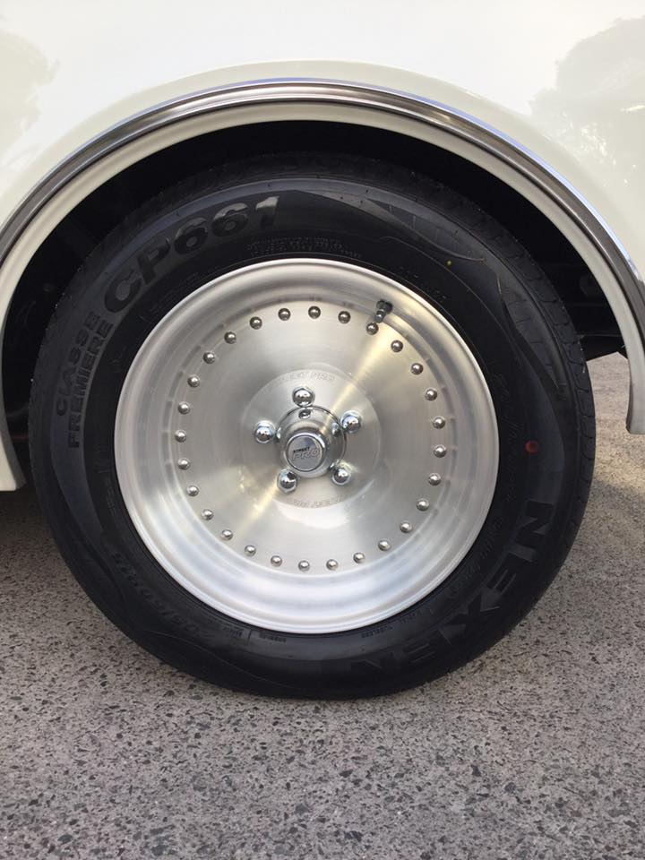 Holden Premier with 15-inch Street Pro wheels and Nexen CP661 tyres