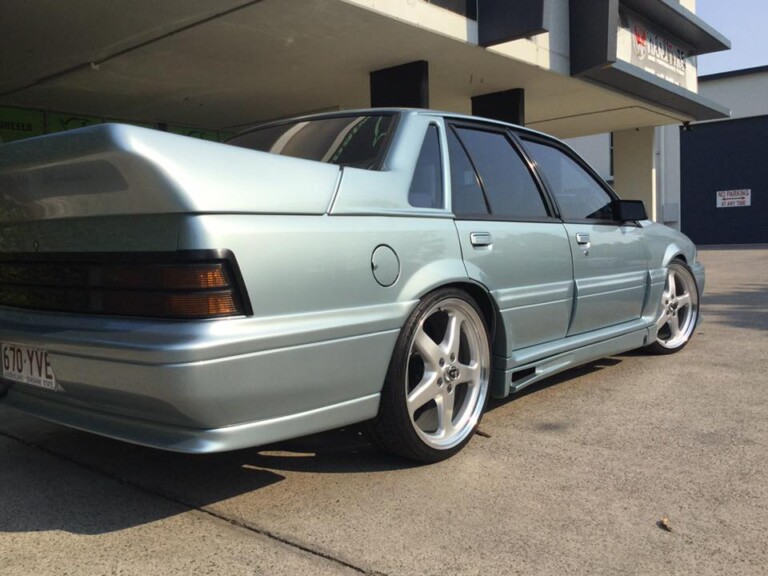 Holden VL Commodore with 20-inch Walkinshaw wheels and Nitto Invo tyres