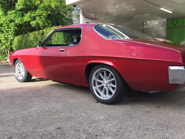 HQ Monaro with staggered 17-inch American Racing Rodder wheels