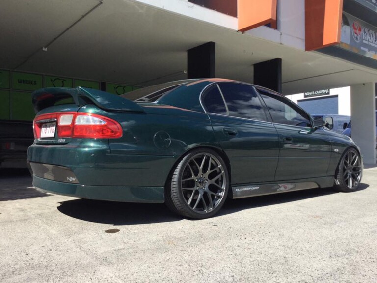 HSV ClubSport with 20-inch SSW Mspec wheels in gunmetal