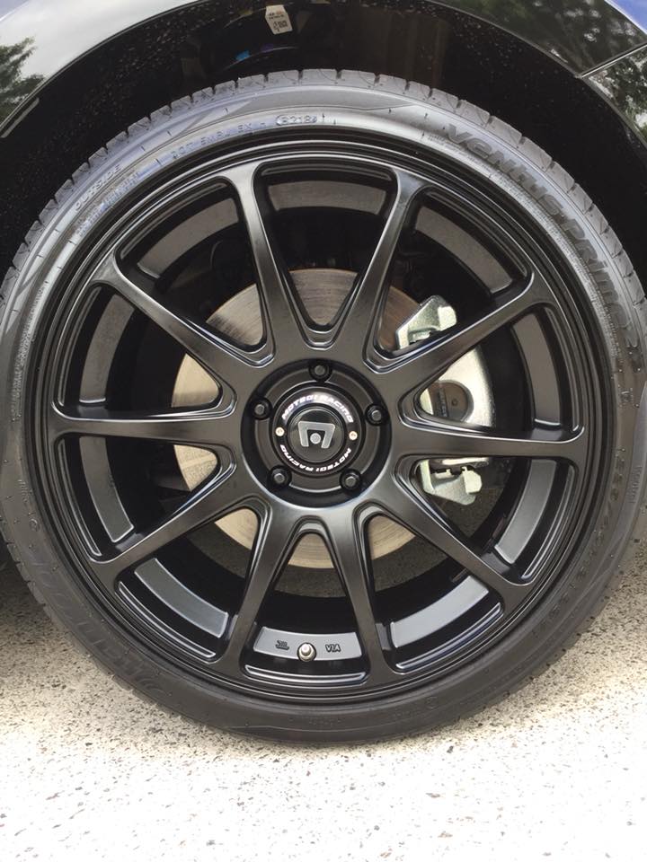 Hyundai i30 SR with 18-inch Motegi Racing wheels and Hankook Ventus Prime2 tyres