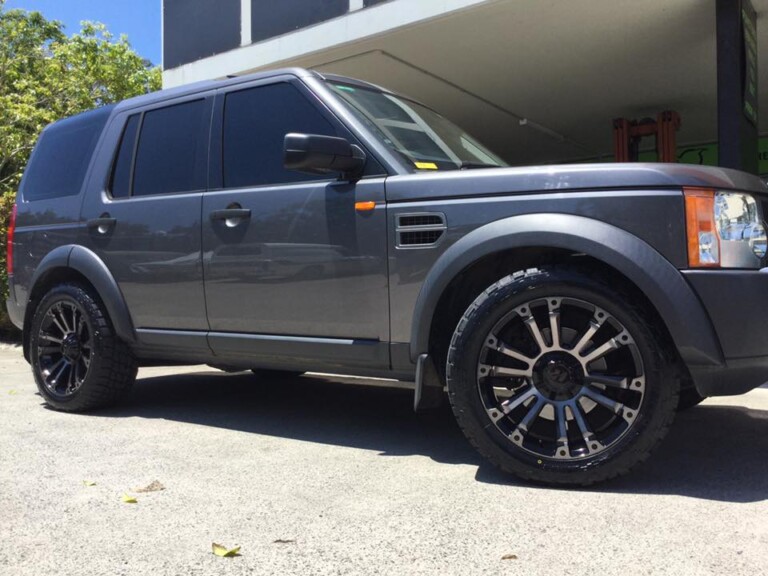 Land Rover Discovery with 20-inch Hussla Ambush wheels and Nitto Terra Grappler tyres