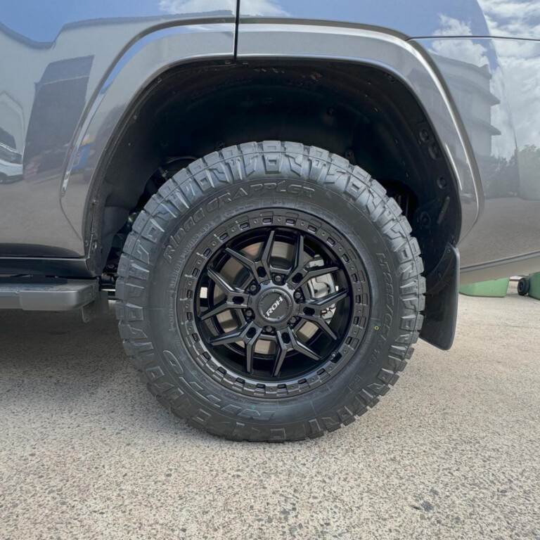 LandCruiser 300 with ROH Axe wheels and Nitto Ridge Grappler tyres