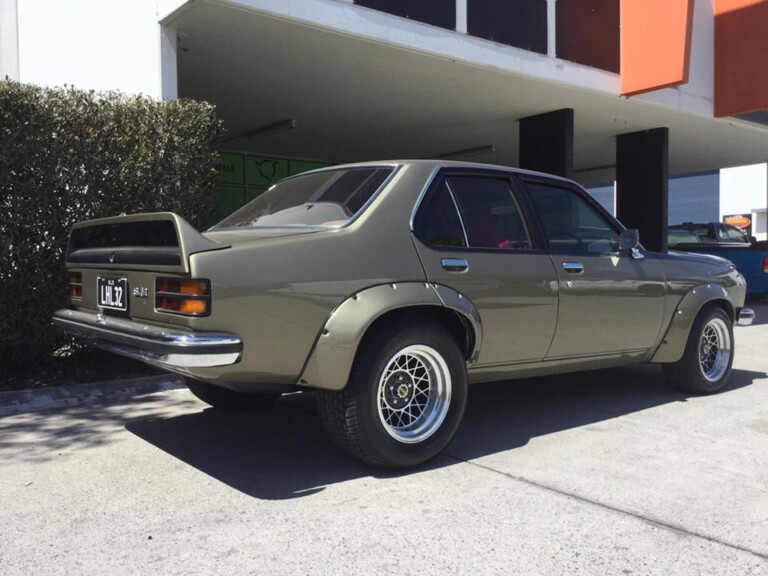 LH Torana with 15-inch Hotwire wheels