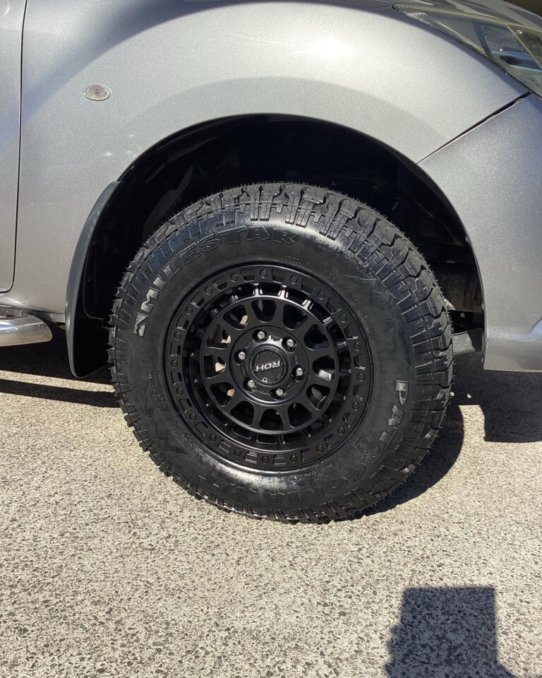 Mazda BT-50 with ROH wheels and Milestar Patagonia X/T tyres