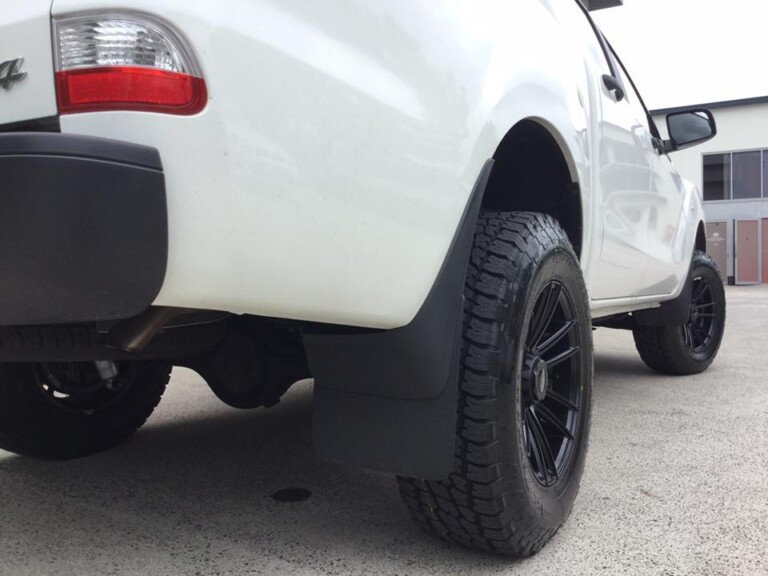 Mazda BT-50 with 17-inch SSW Cliff wheels and Nitto Terra Grappler tyres