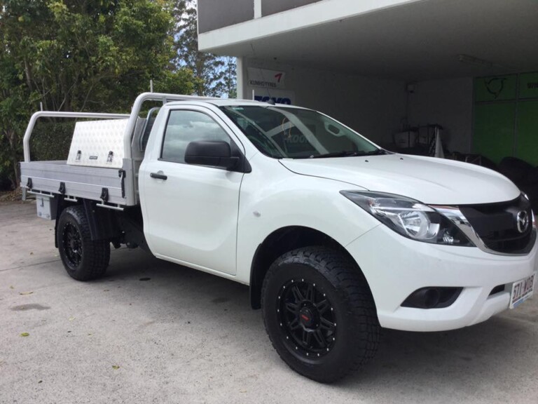 Mazda BT-50 with 17-inch SSW Renegade wheels and Nitto Terra Grappler tyres