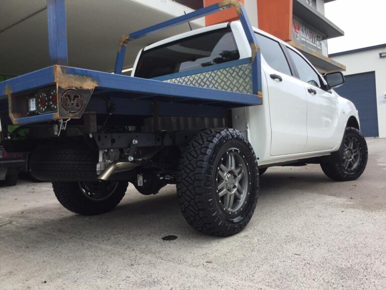 Mazda BT-50 with 18-inch Tuff T16 wheels and Nitto Ridge Grappler tyres