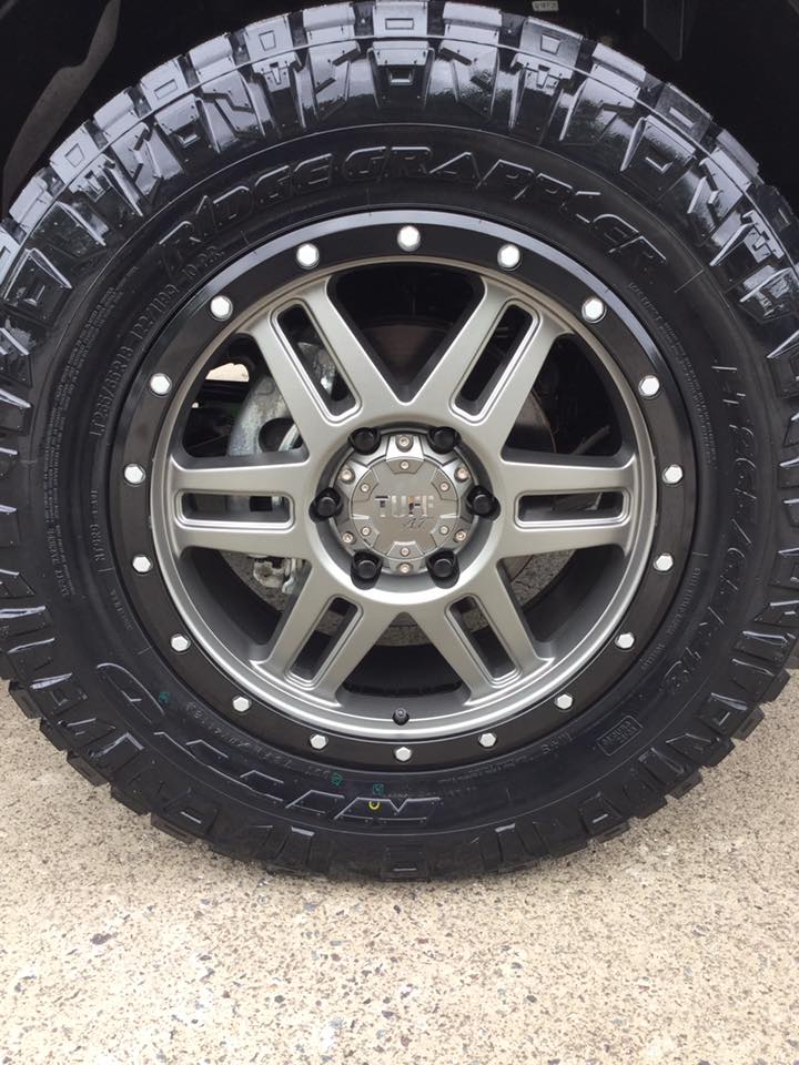 Mazda BT-50 with 18-inch Tuff T16 wheels and Nitto Ridge Grappler tyres