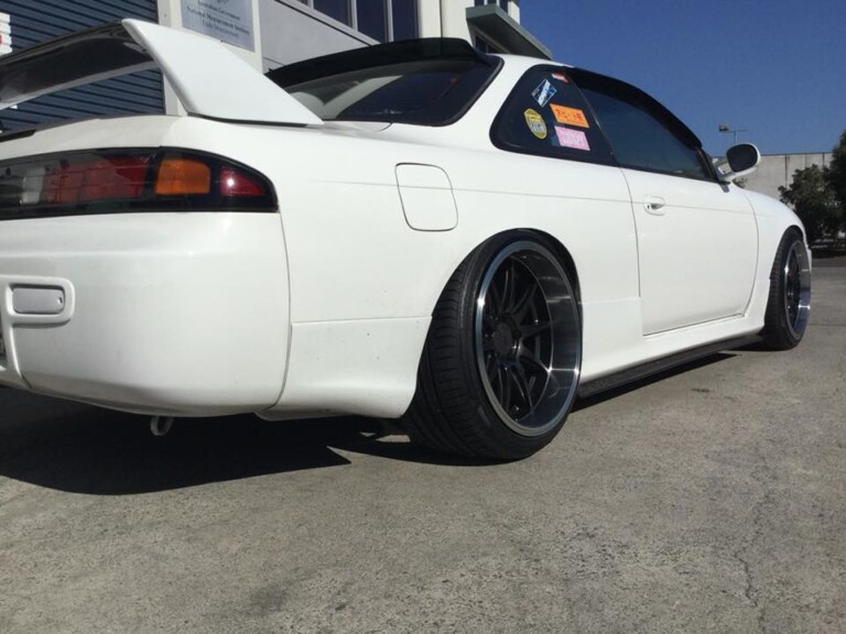 Nissan 200SX with 18-inch XXR wheels