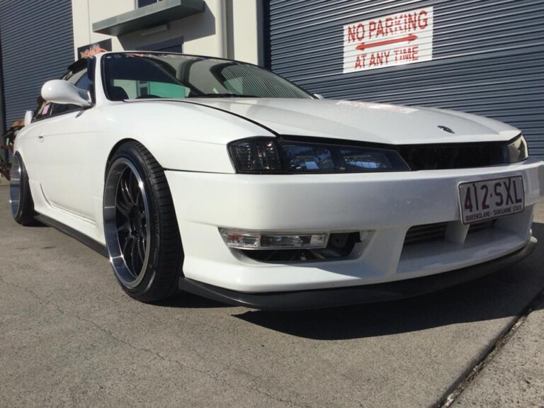 Nissan 200SX with 18-inch XXR wheels