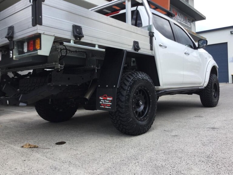 Nissan NP300 with 16-inch Allied Brute wheels and Nitto Trail Grappler tyres